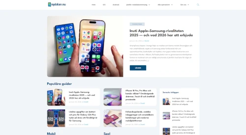 mobilen.nu screenshot